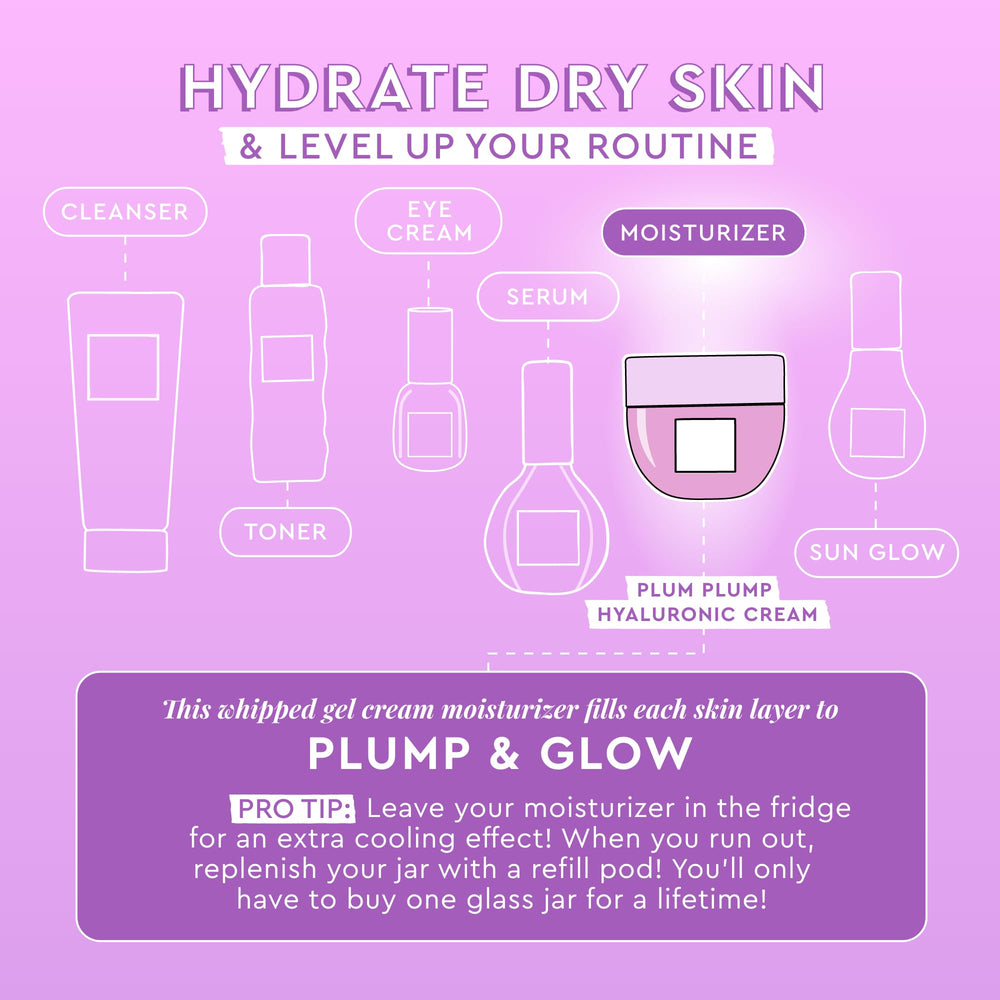 Glow Recipe Plum Plump hydration-boost emphasizes long-lasting moisture delivery for dry skin.
