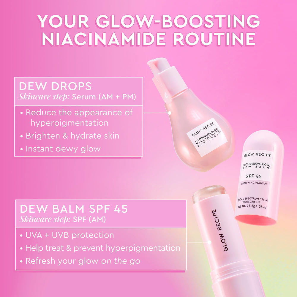 Glow Recipe translucent, sheer formula delivering a dewy glow without heaviness.