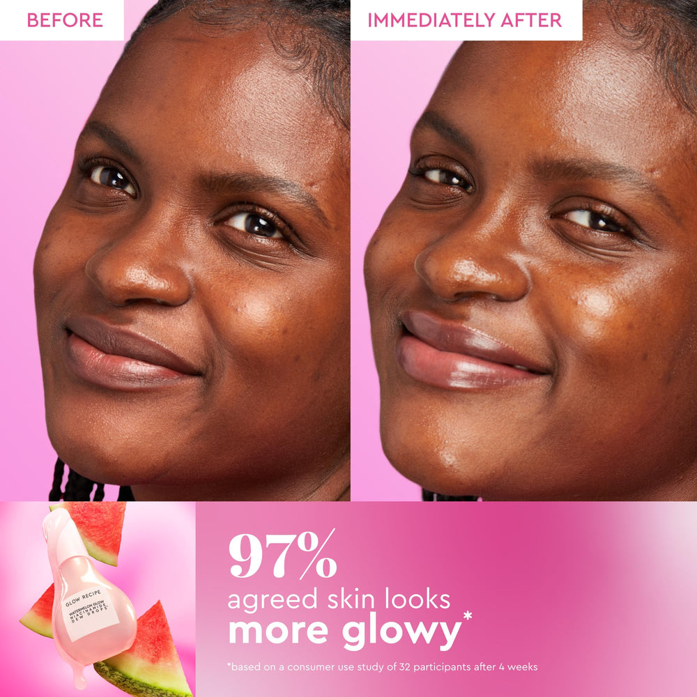 Glow Recipe travel-size ornament packaging ready for on-the-go skincare.