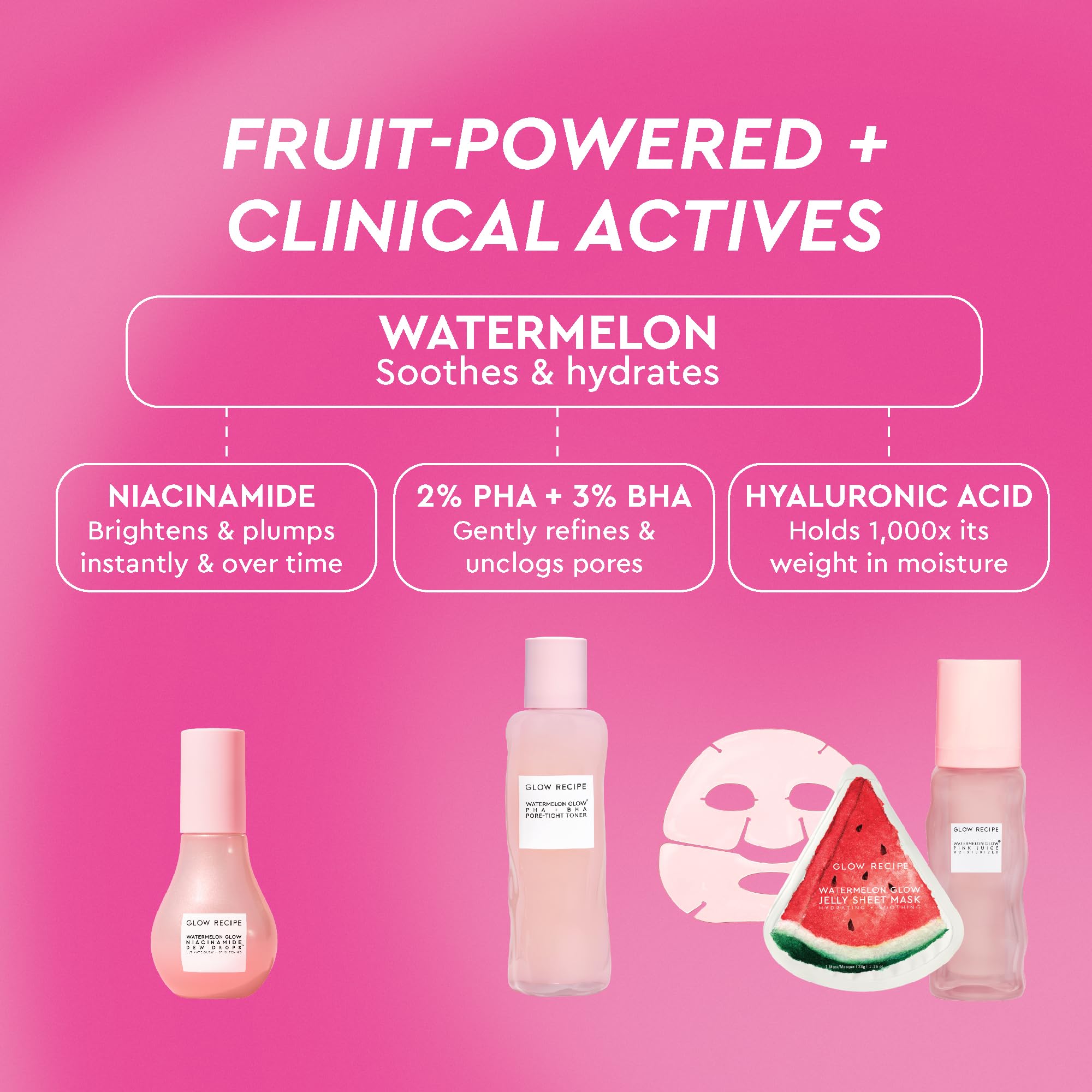 Glow Recipe Watermelon Extract ingredient highlight for skin-friendly hydration.