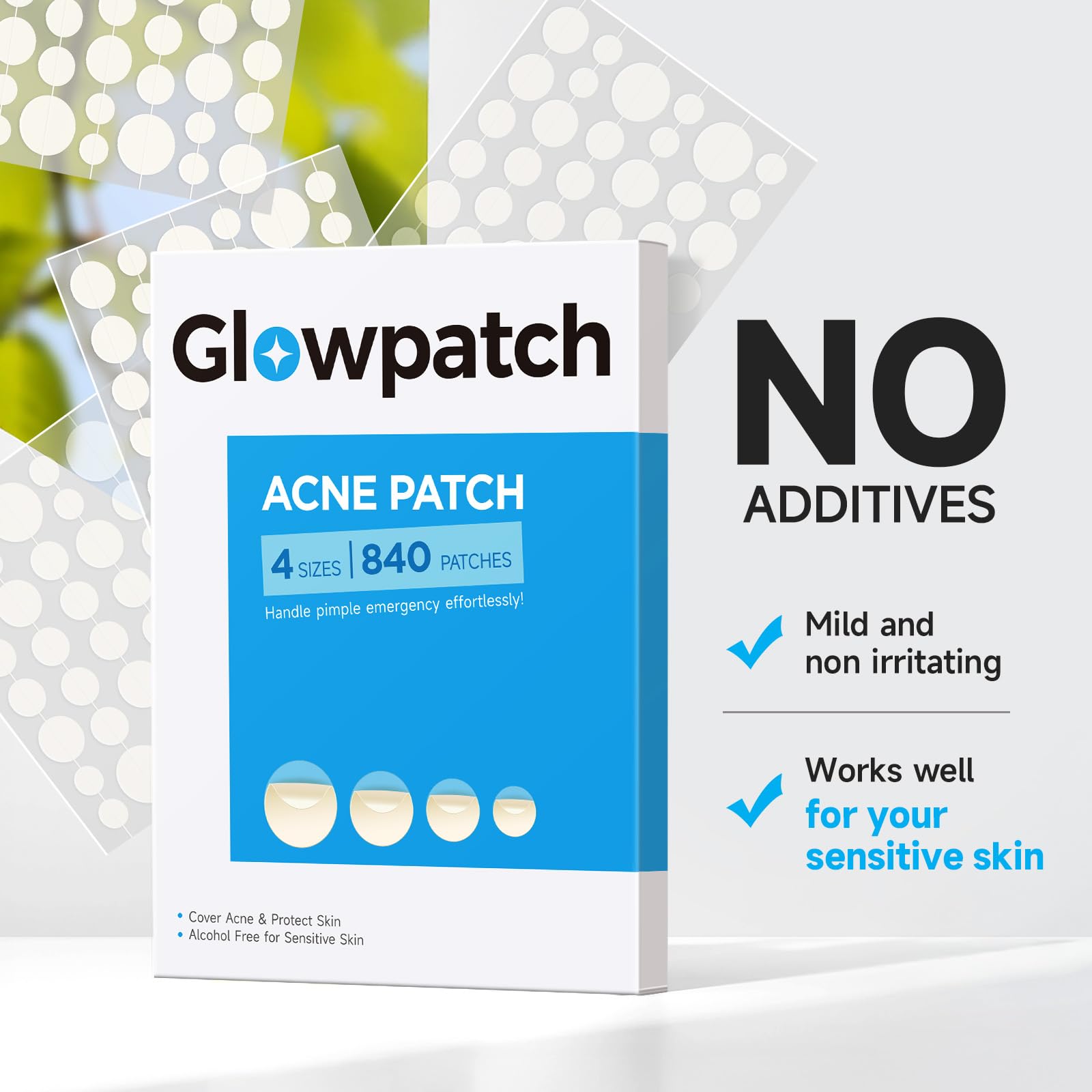 Parche translúcido Glowpatch para camuflaje discreto