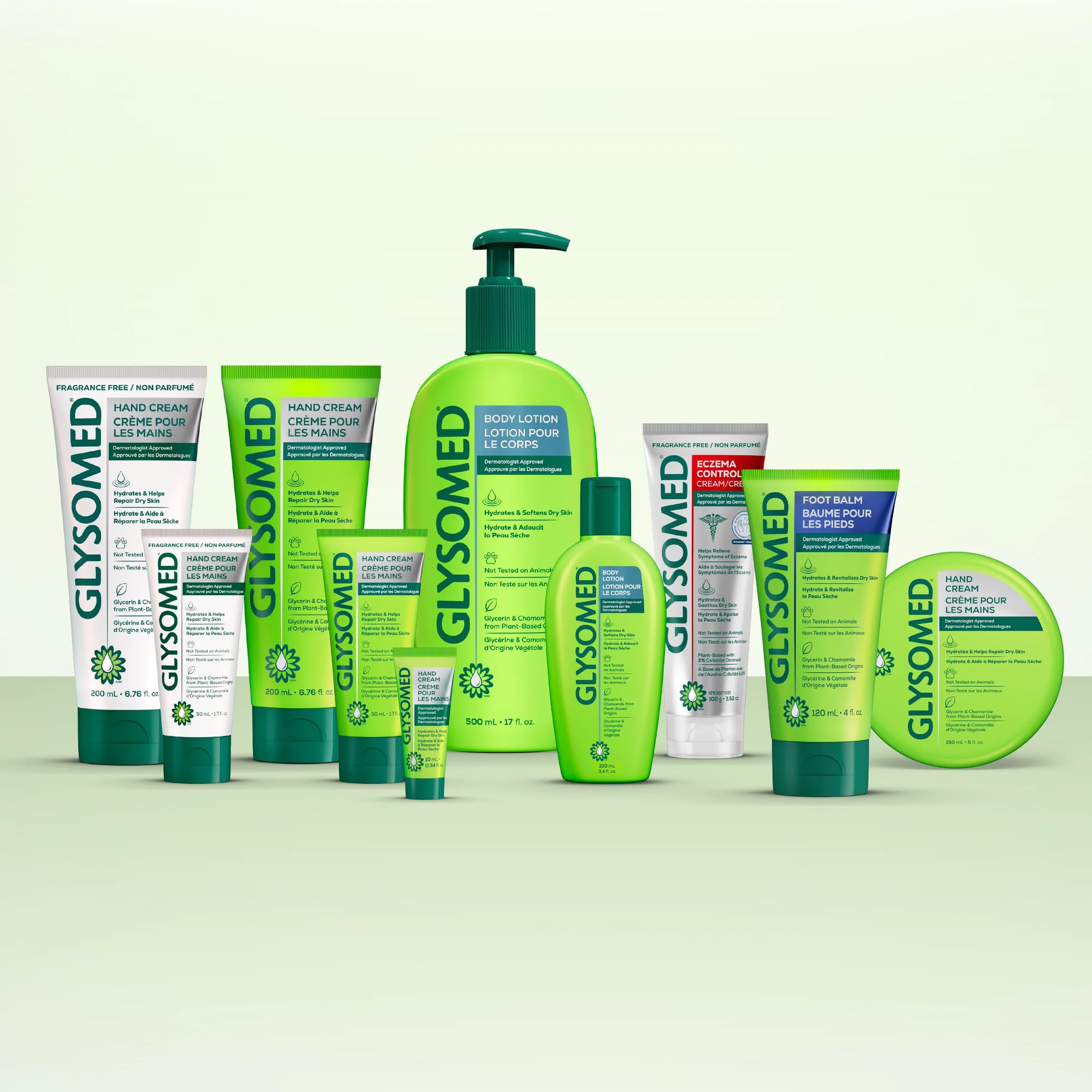 Glysomed hand cream unscented night care image suggesting overnight hydration.