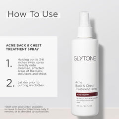 Glytone centella asiatica-infused formula supports gentle body acne care and renewal