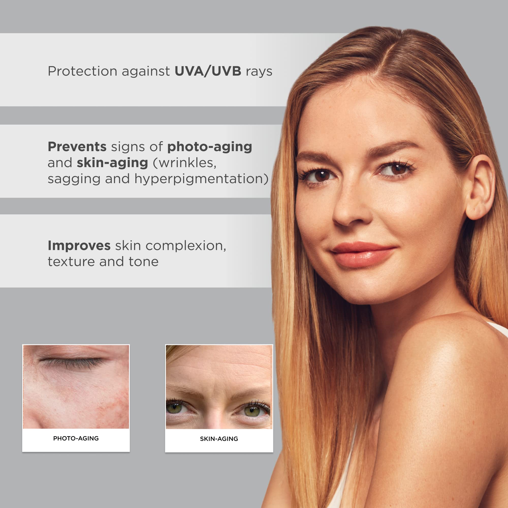 GLYTONE Hydra Lipid Sunscreen ingredients-hyaluronic-acid emphasizes long-lasting skin hydration.