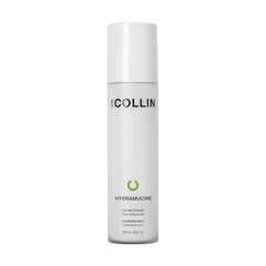 G.M. COLLIN Hydramucine cleansing milk bottle offers gentle makeup removal for dehydrated skin.