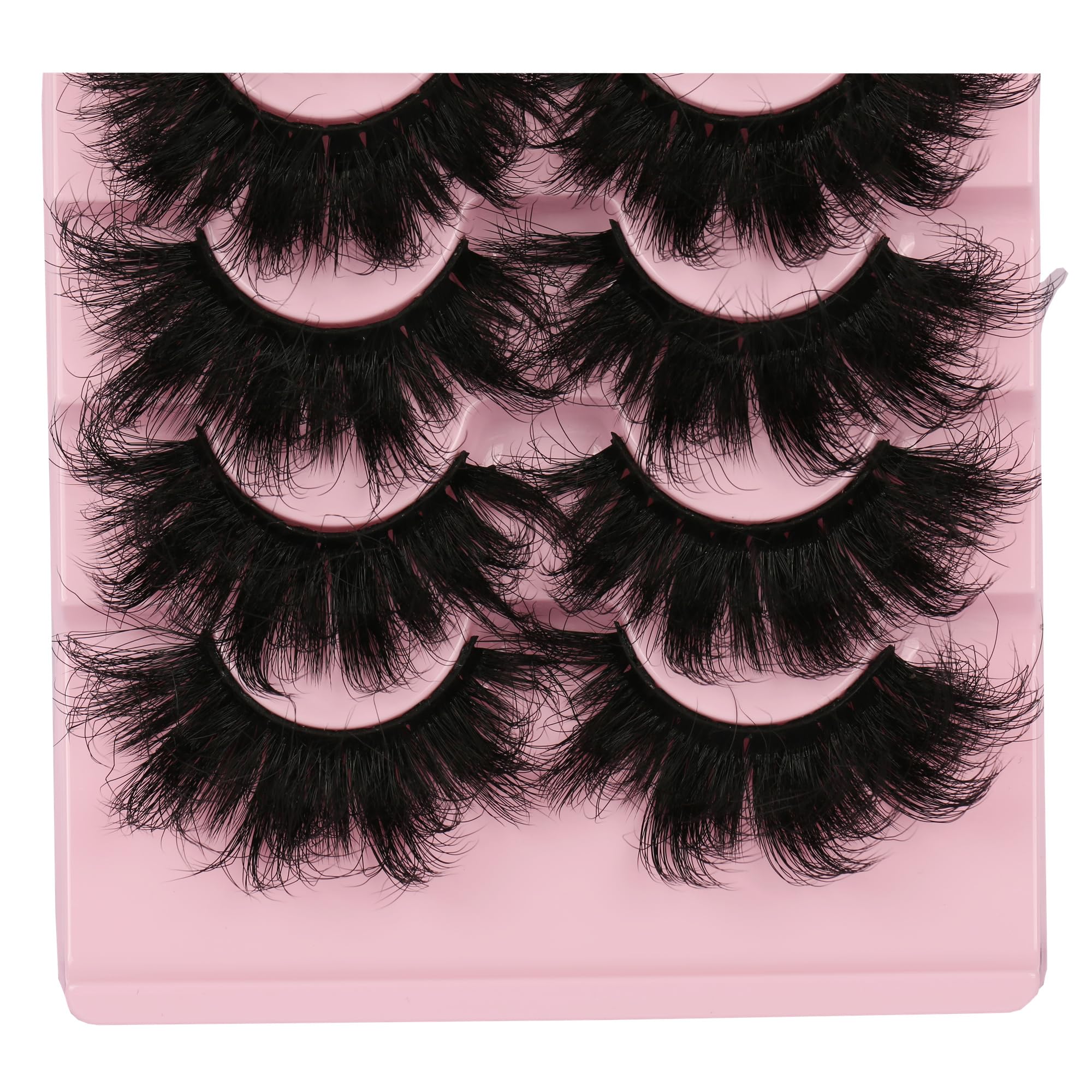 Gmagictobo dramatic 25mm 3D lashes close-up showing layered volume