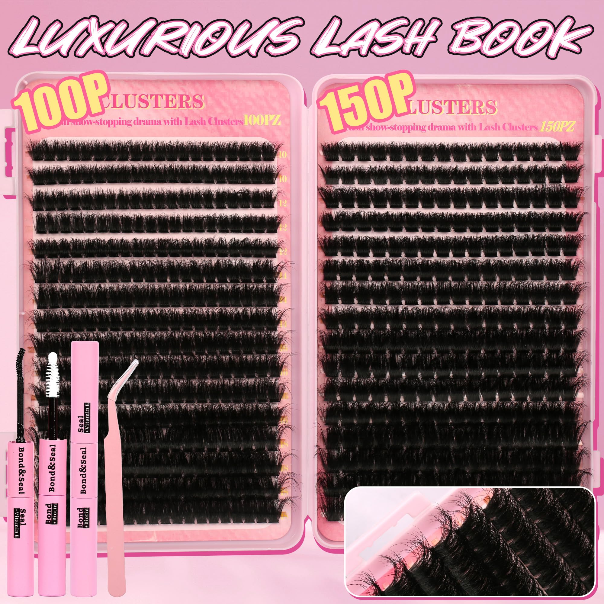Gmagictobo lash kit setup for at-home glam routine.
