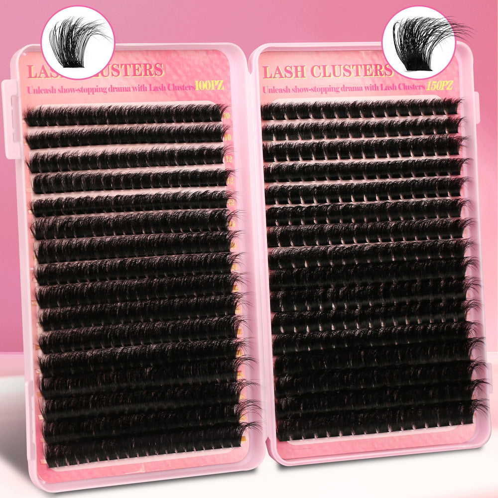 Gmagictobo varied-length clusters ranging 10–18mm for versatile eye looks.