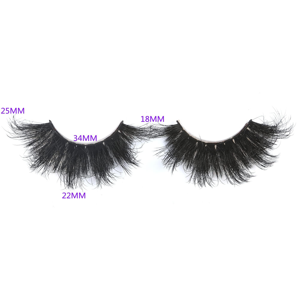 Gmagictobo wispy 25mm faux mink pack creating fluttery evening look