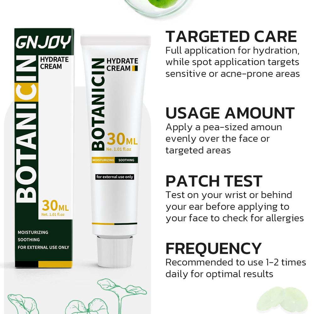 GNJOY PDRN Cream antioxidant protection featured on label close-up.