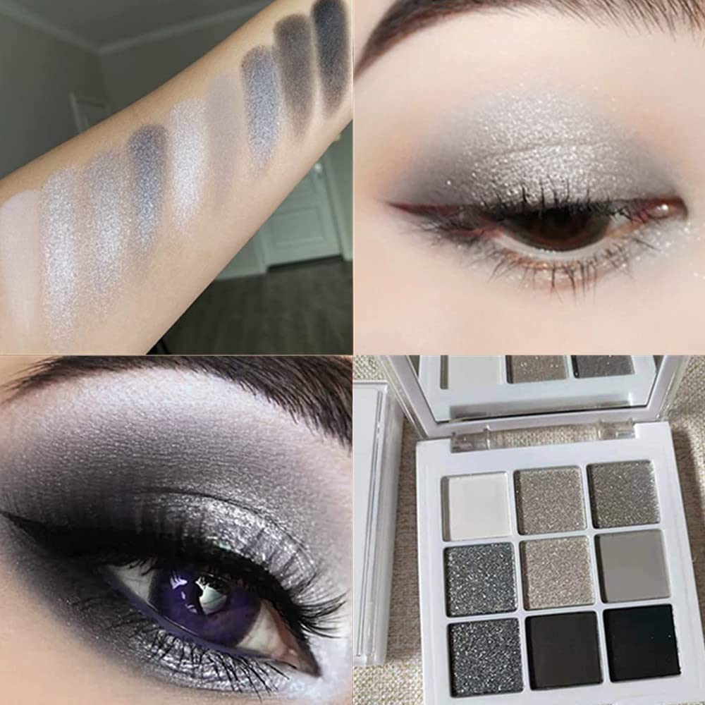 Go Ho Smoky Eyeshadow Palette silky powder glides on smoothly for precise blending.