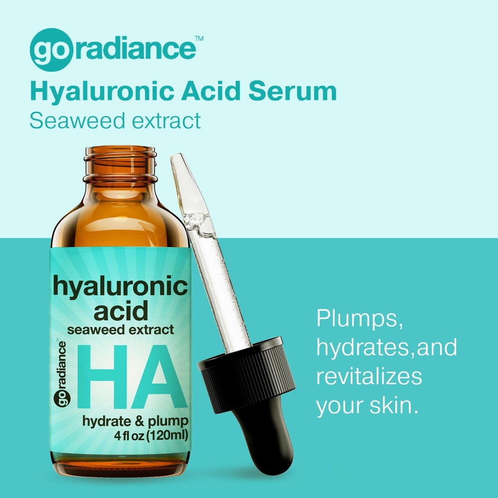 Go Radiance serum dropper-pump showcases easy daily application