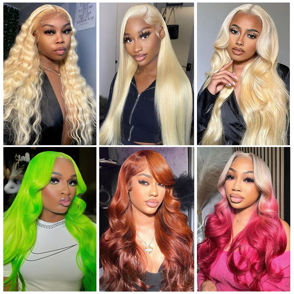 Goalroya 26-inch blonde wig in everyday styling use cases for versatile looks.