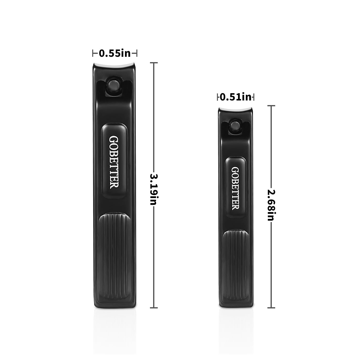 GOBETTER metal case keeps clippers secure for travel.