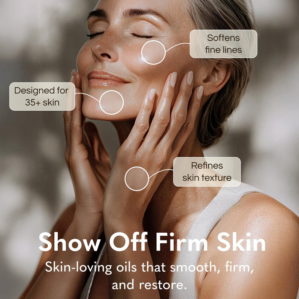 GODA Silk Body Oil texture close-up reveals silky absorption.