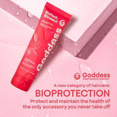 Goddess Maintenance Biotech Blowout hydration-glow image suggests lasting moisture.