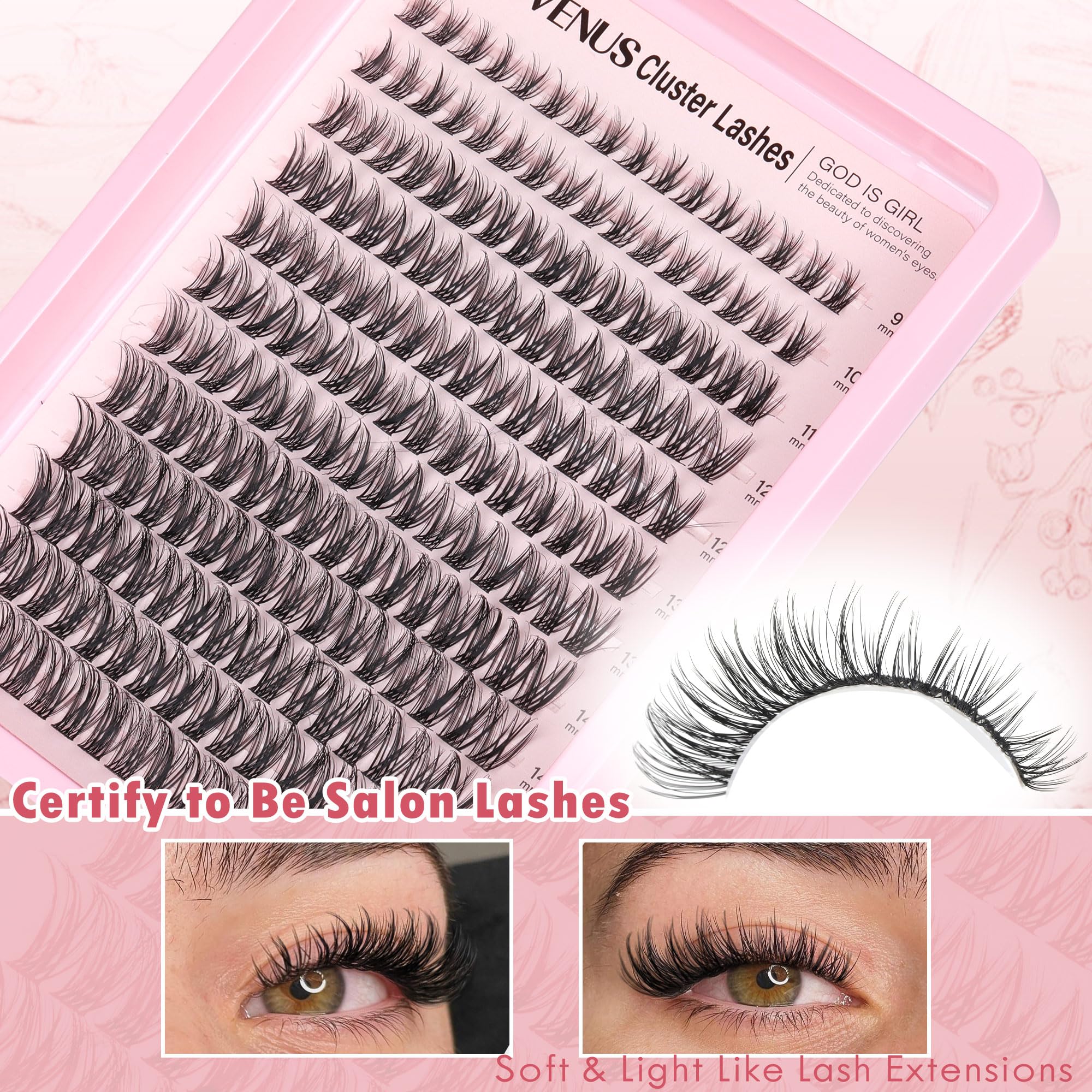 Goddvenus beginner-friendly tweezer for precise lash placement