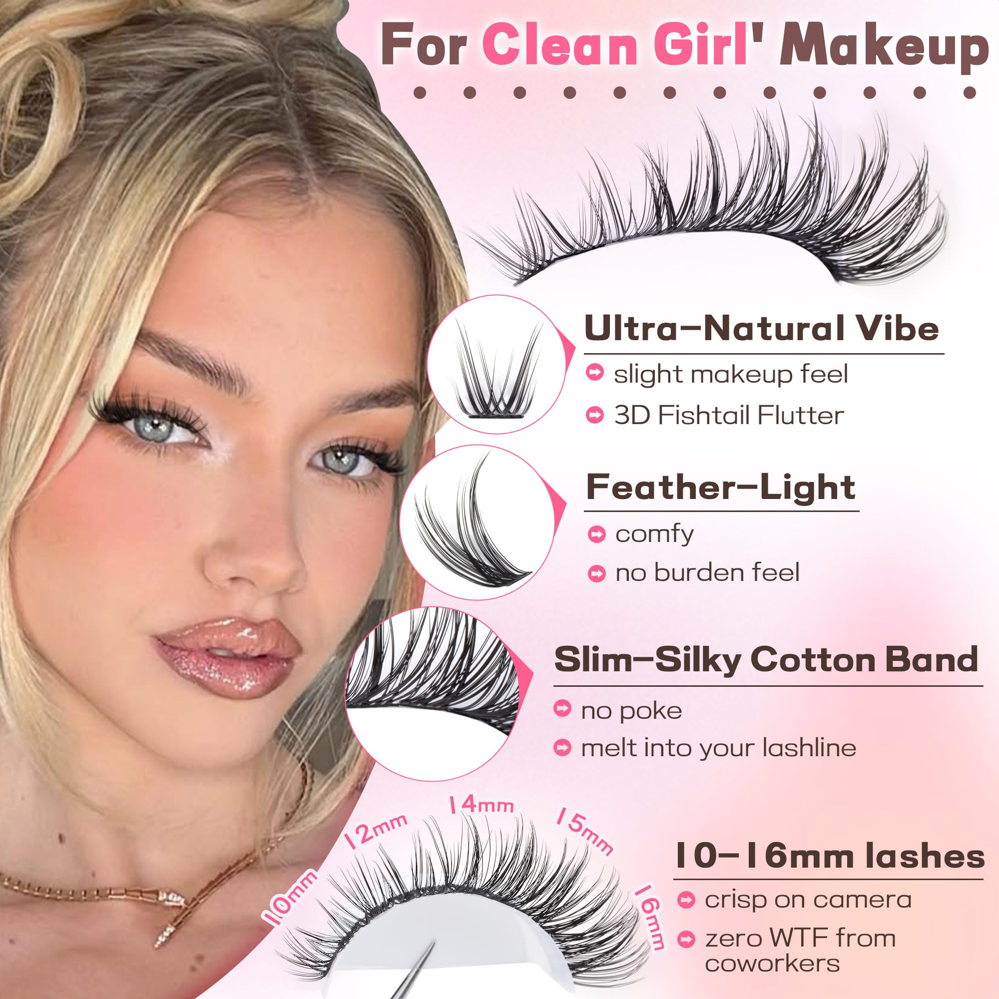 Goddvenus close-up of tapered fibers highlighting realistic texture and blend