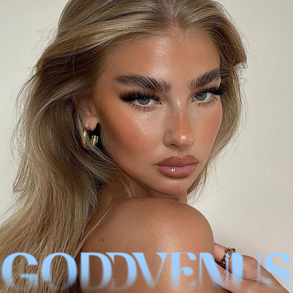 Goddvenus cotton-band lashes—easy application and comfortable wear for beginners and pros.