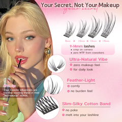 Goddvenus DIY lash extension kit lightweight for easy at-home glam