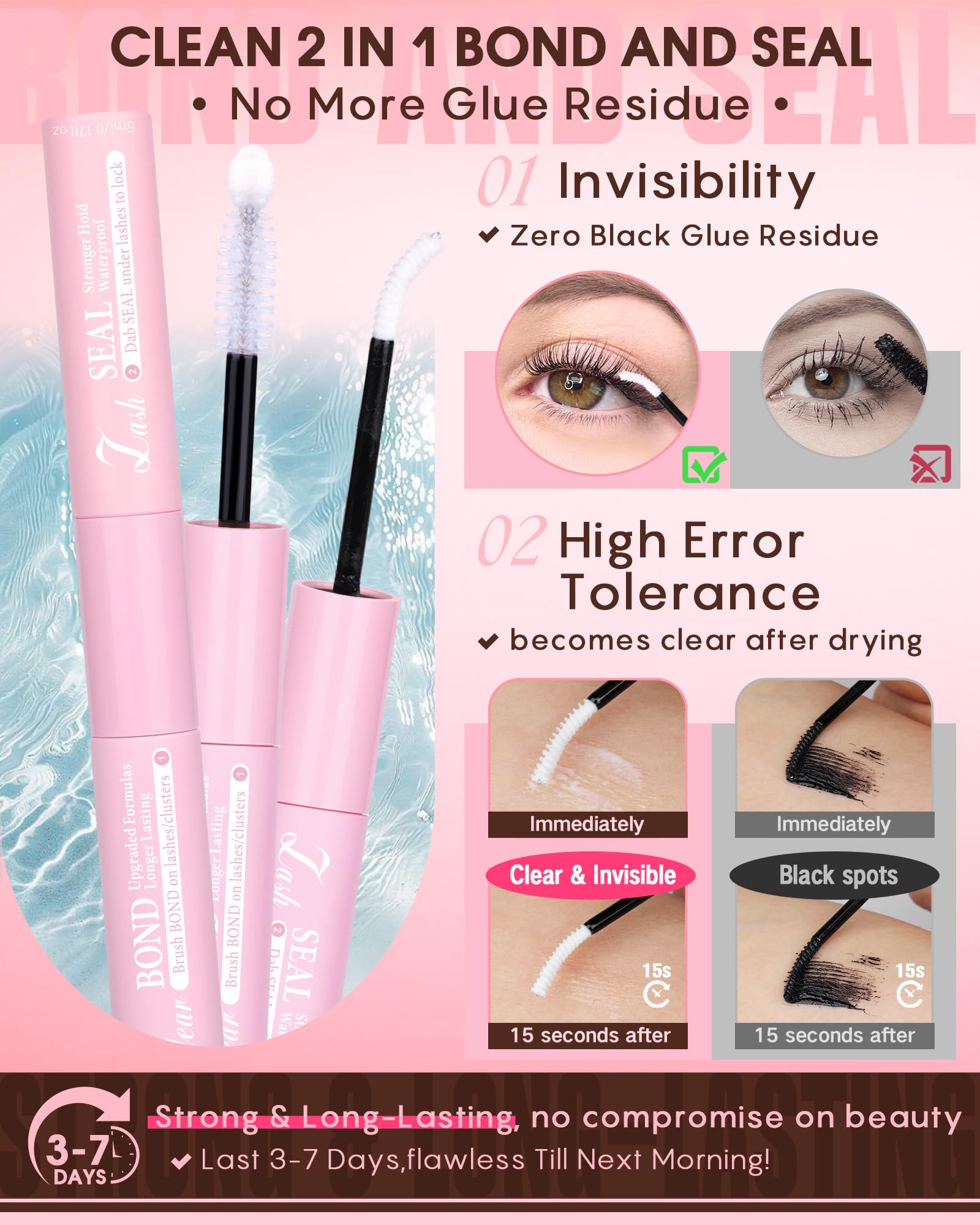 Goddvenus long-wear lash clusters preview for day-long wear