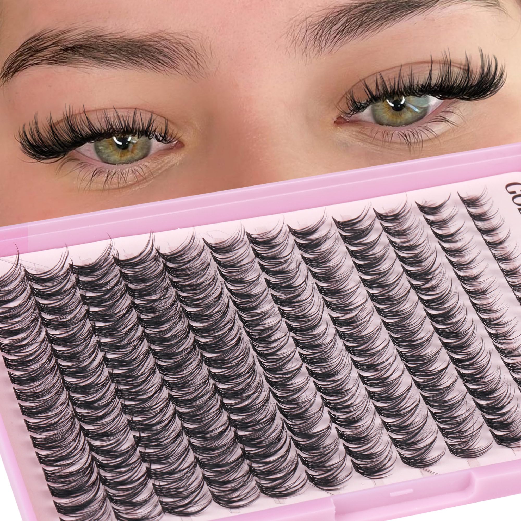 Goddvenus varied lengths 9-16mm for customizable lash looks