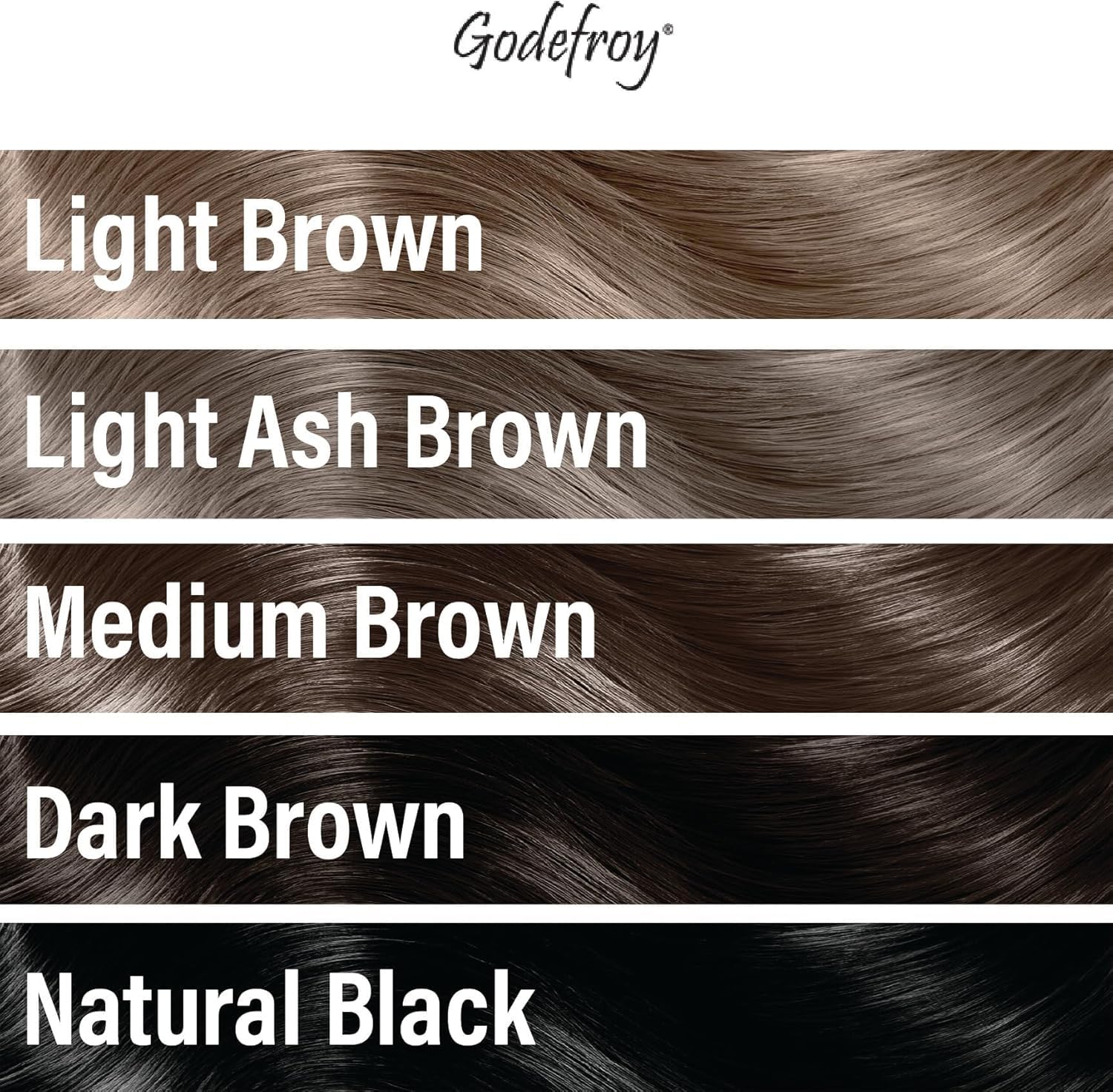 Godefroy color tint kit medium brown gloves illustrate mess-free application control.