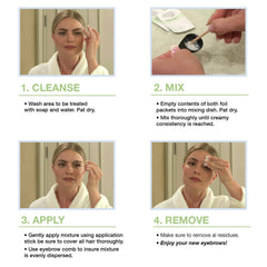 Godefroy kit with gloves and applicator enables precise application