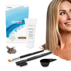 Godefroy Hair Color Tint Kit with 20 applications for precise root touch-ups at home.