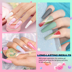 GOFLORDEN UV/LED lamp curing for durable gel nail shine
