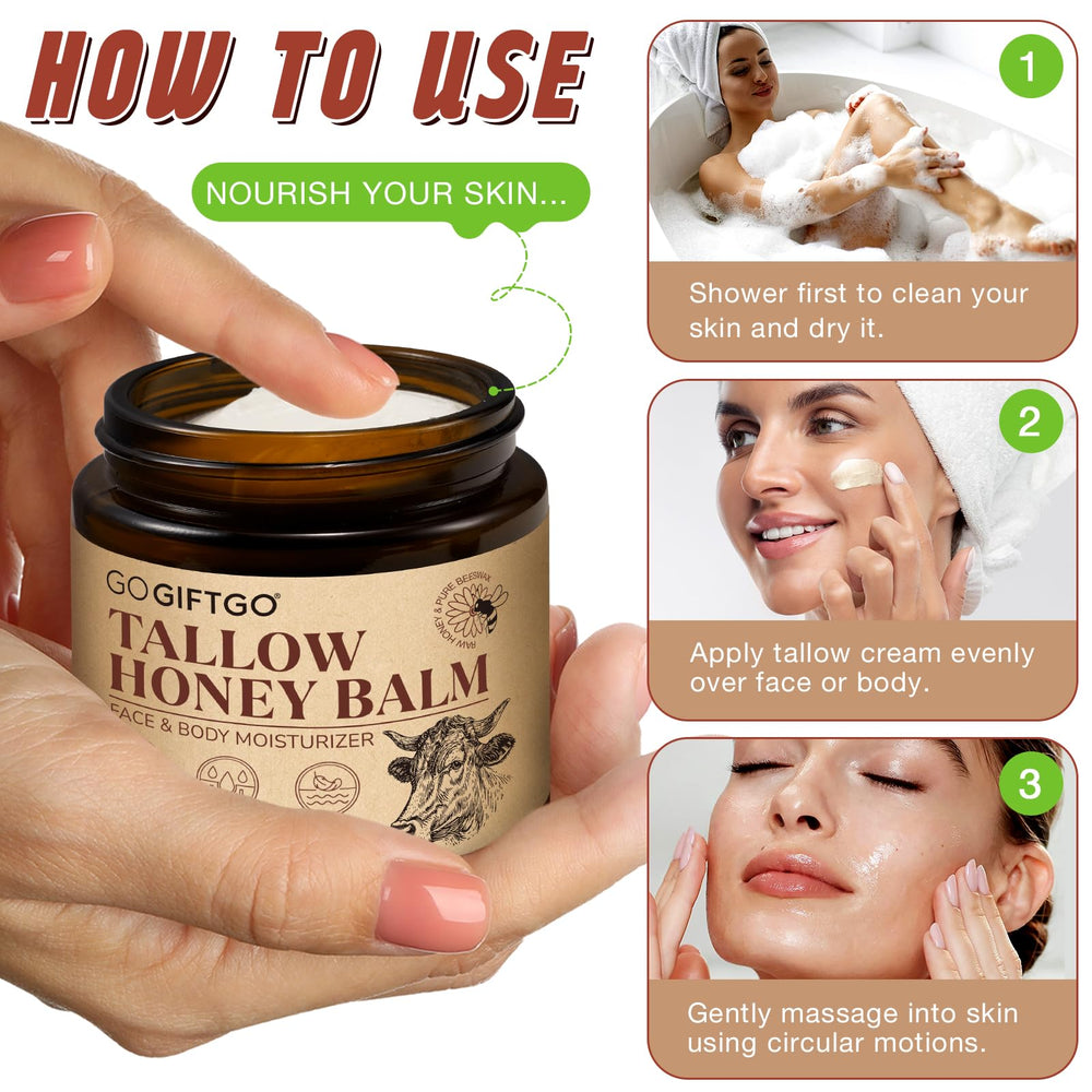 GOGIFTGO Body lotion hydration usage on arms and legs for full-body nourishment