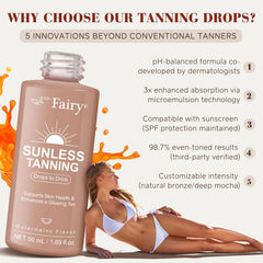 GOGIFTGO tanning drops watermelon flavor close-up highlighting refreshing, enjoyable intake