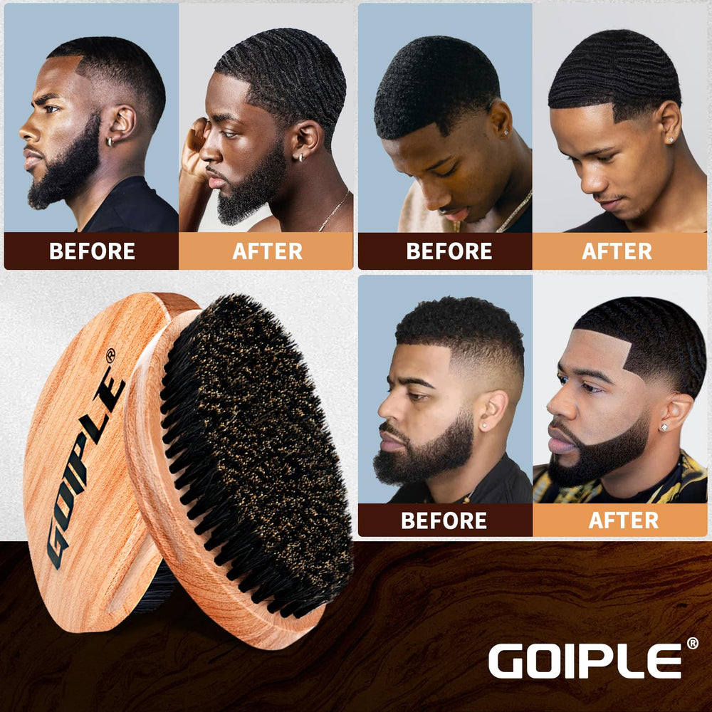 Goiple 360 curved wave brush medium—versatile styling and wave maintenance.