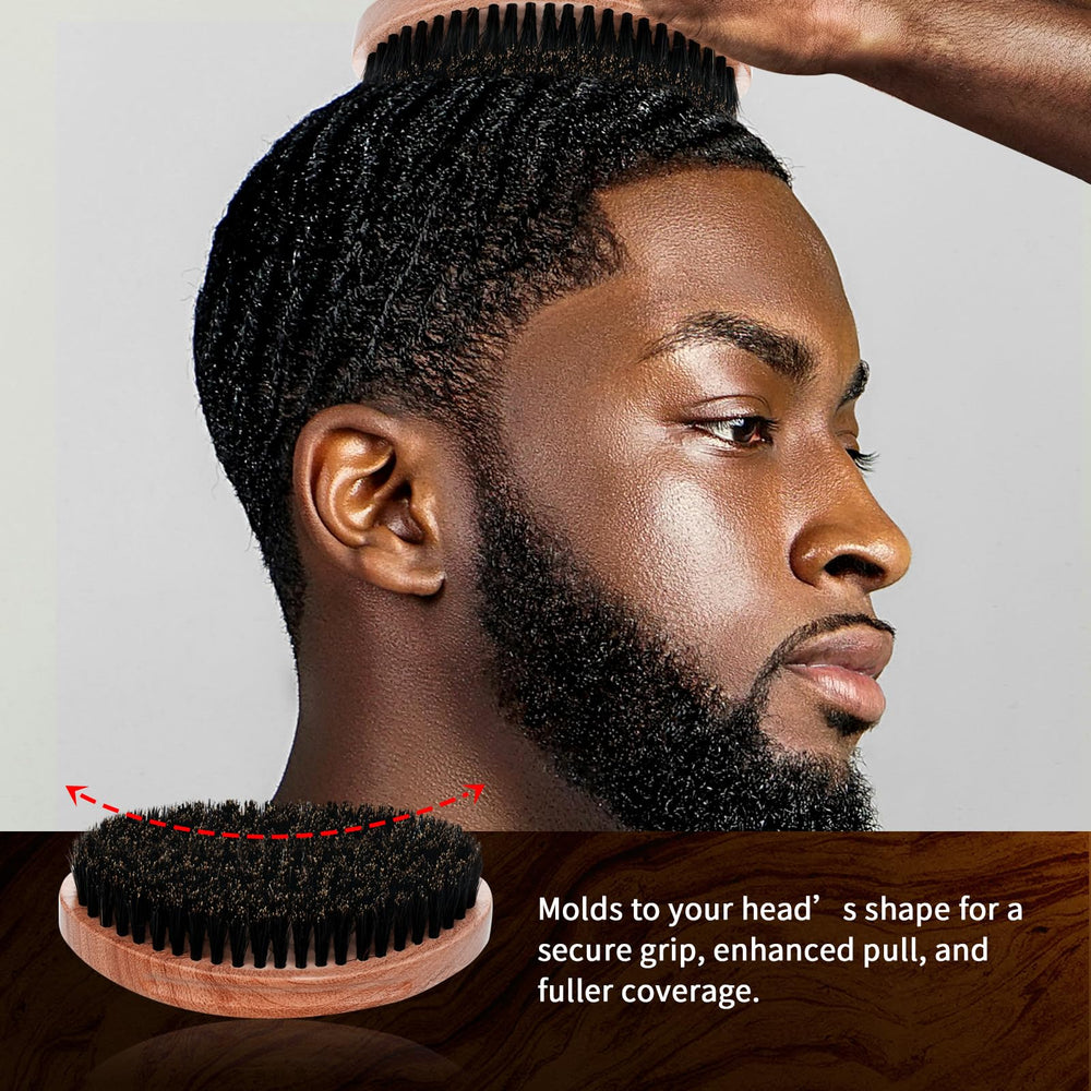 Goiple 360 curved wave brush soft—gentle daily care and scalp massage.