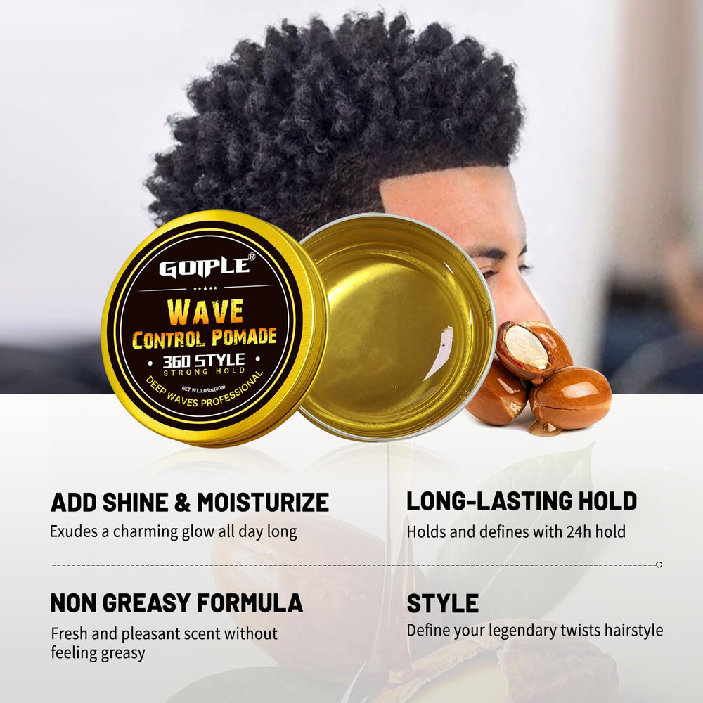 Goiple 4C curl-definition close-up shows activated natural coil patterns