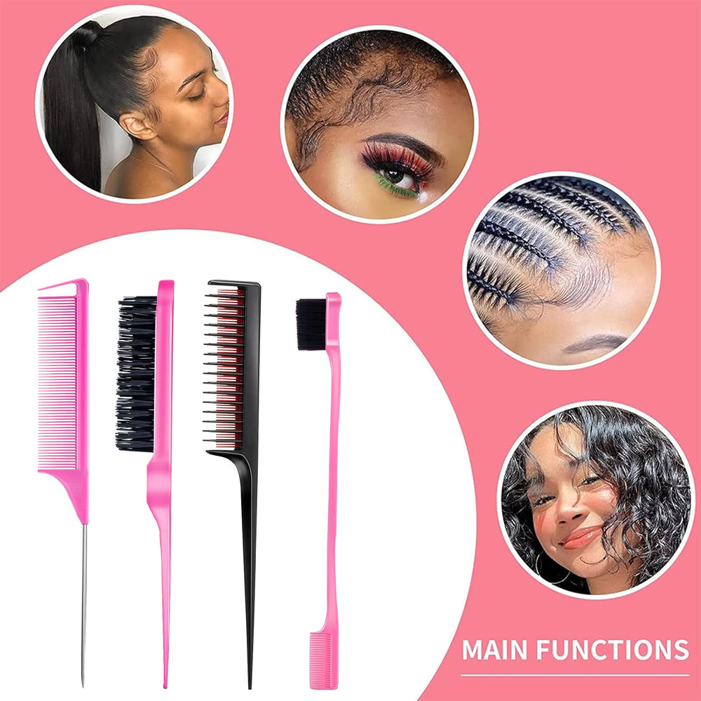 Goiple ergonomic edge brush designed for versatile angles and comfort.