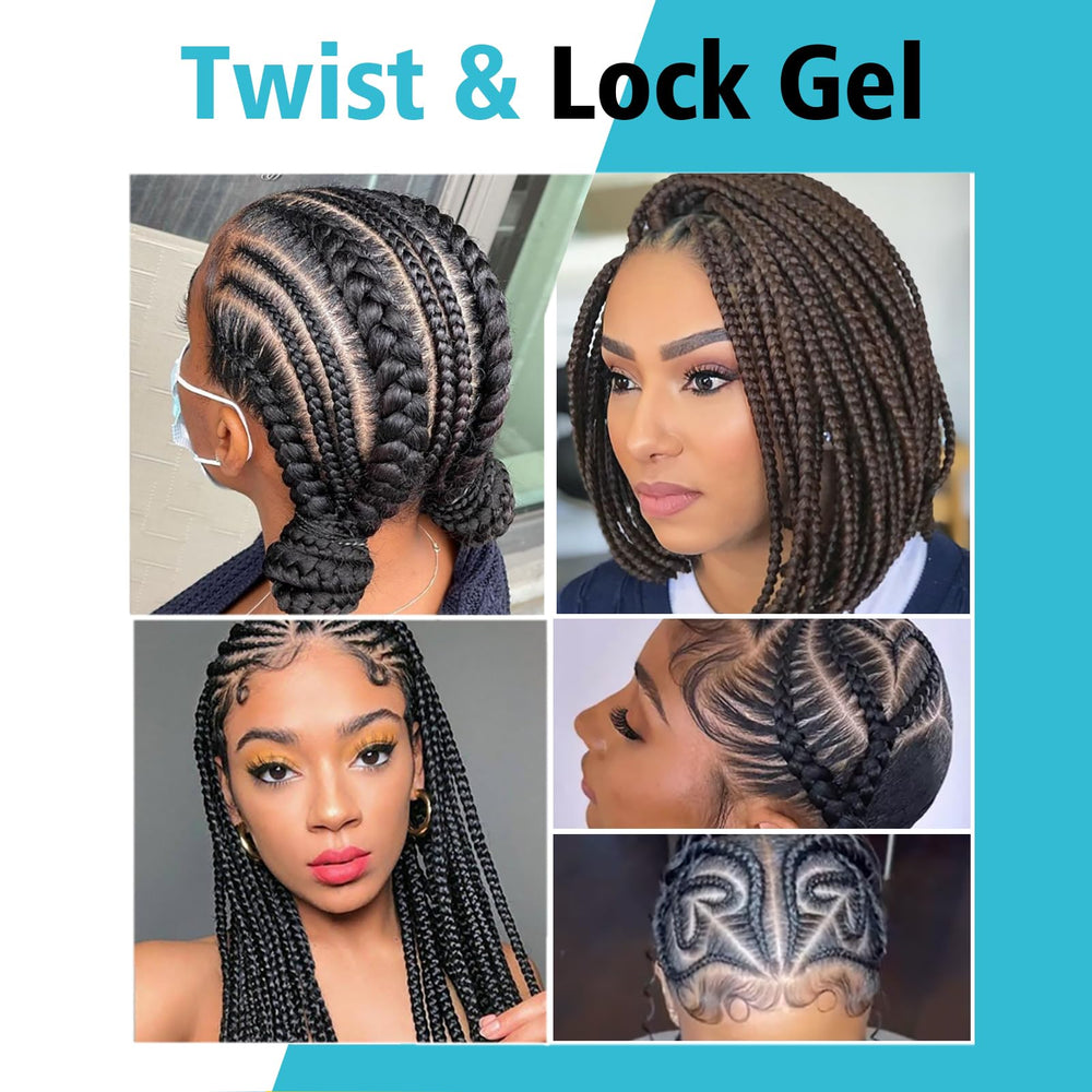 Goiple Braid Gel smooths frizz for a clean, refined style.