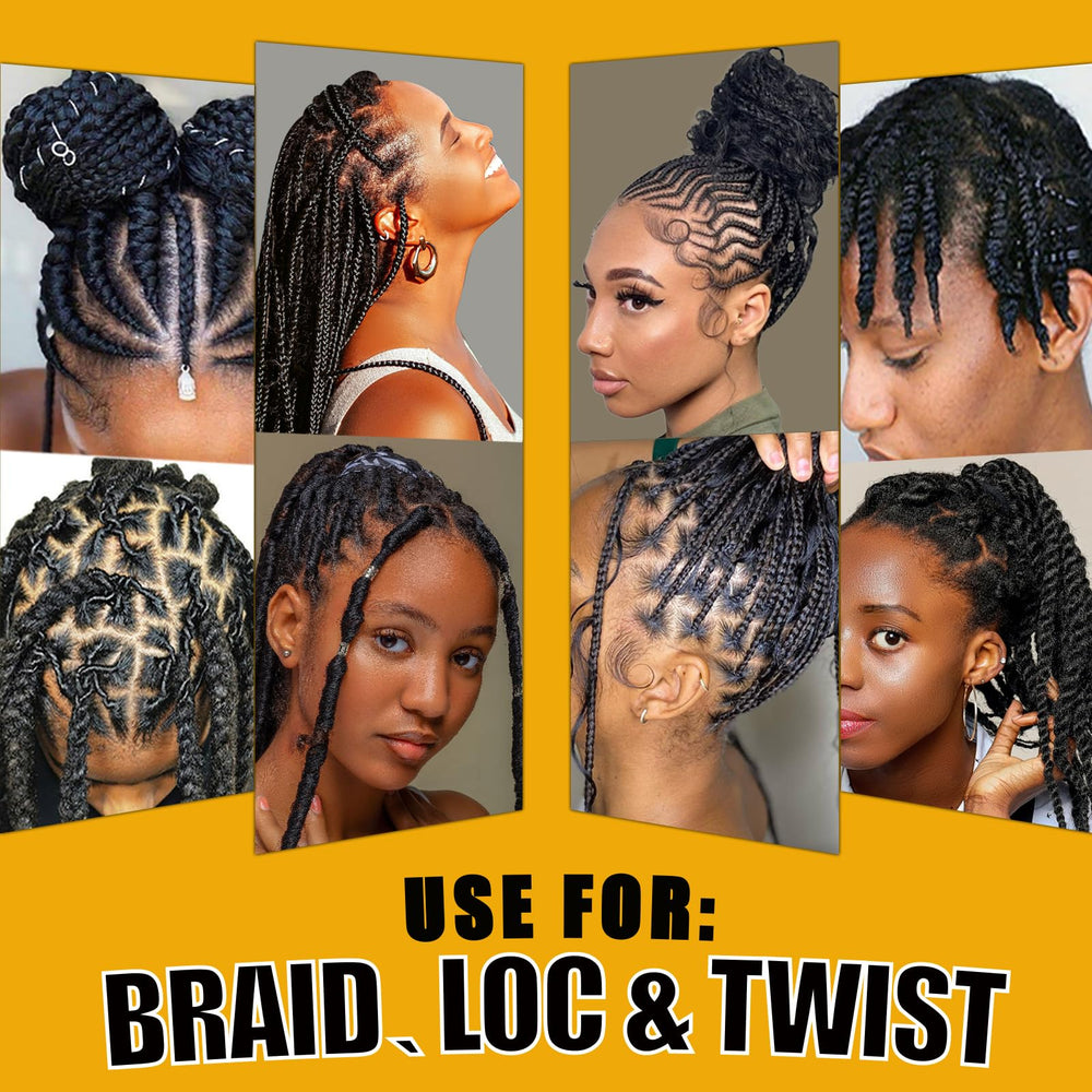 Goiple braid-mousse-foam-application-closeup shows silky finish for braided styles.