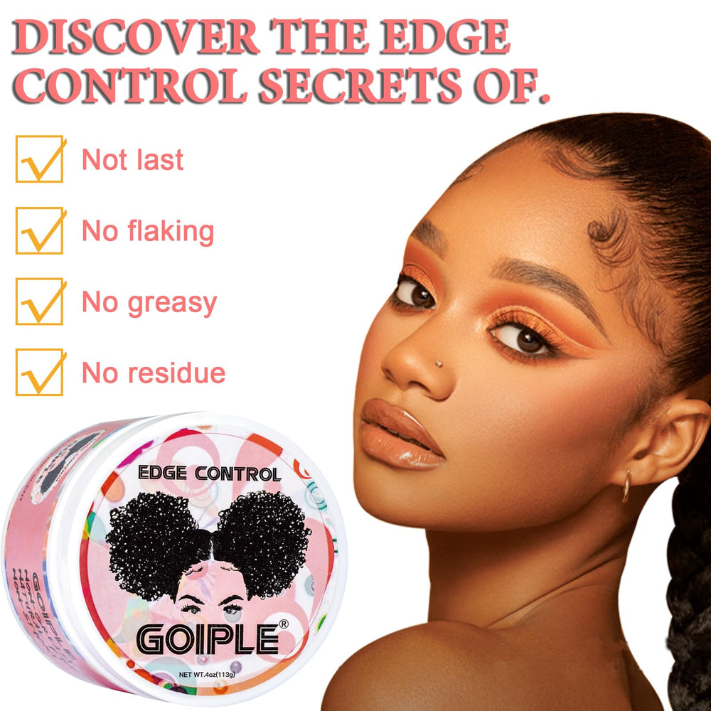 Goiple braid mousse styling kit visual showing moisture and shine