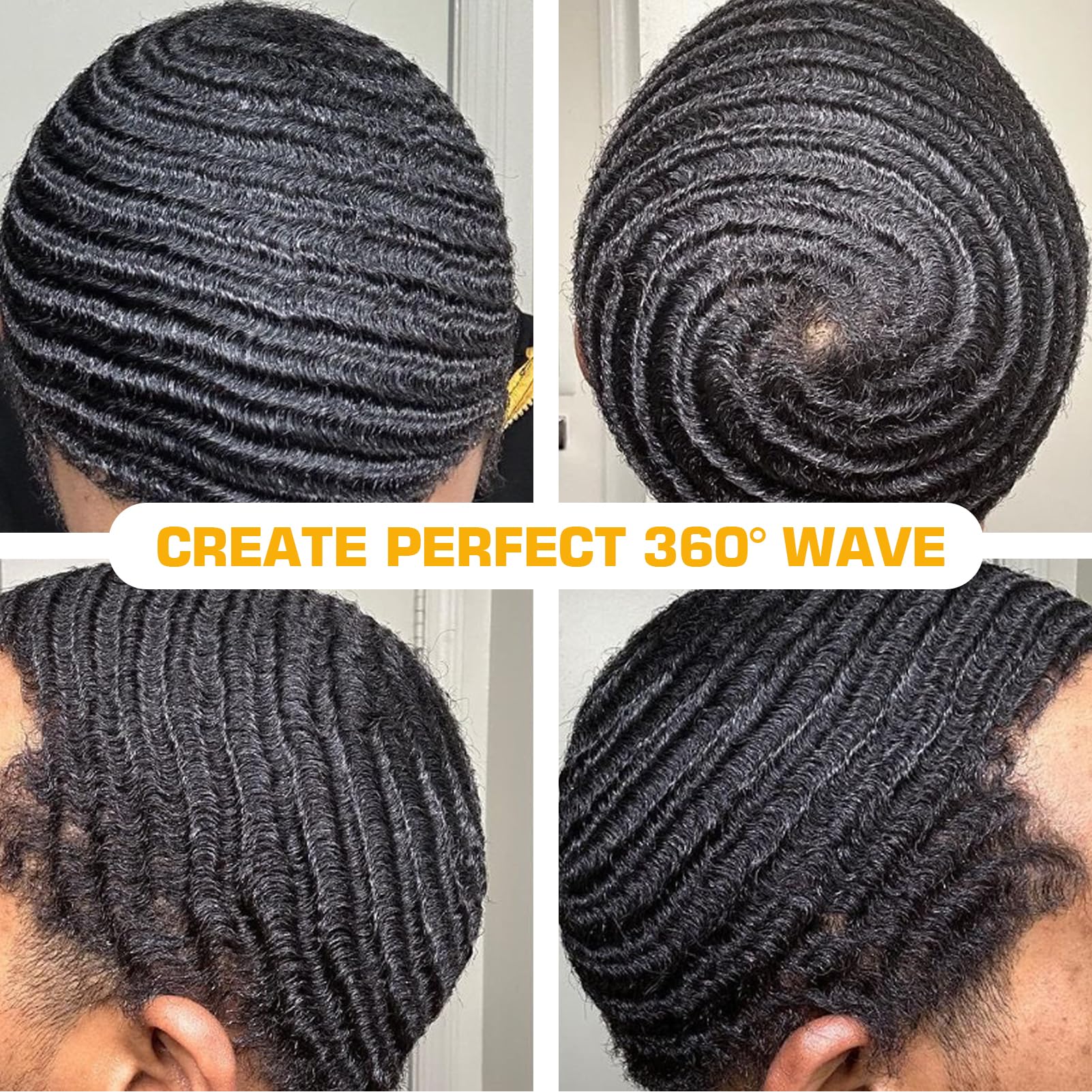 Goiple brush durag cap-set-red kit supports wave maintenance.