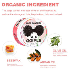 Goiple cera control de bordes melocotón, sin grasa y brillo natural