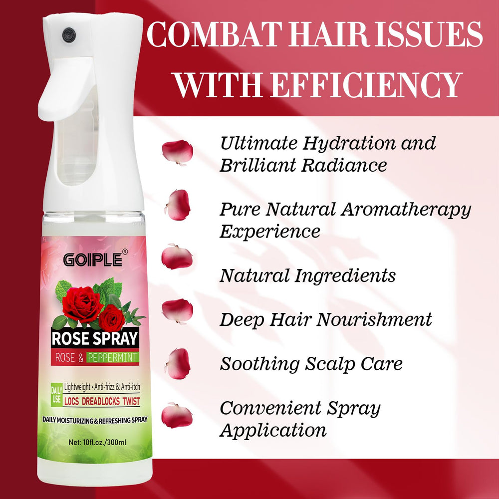 Goiple Dreadlocks Shine demonstrates instant gloss and bounce.