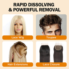 Goiple dual-tip application system enables controlled, mess-free removal.