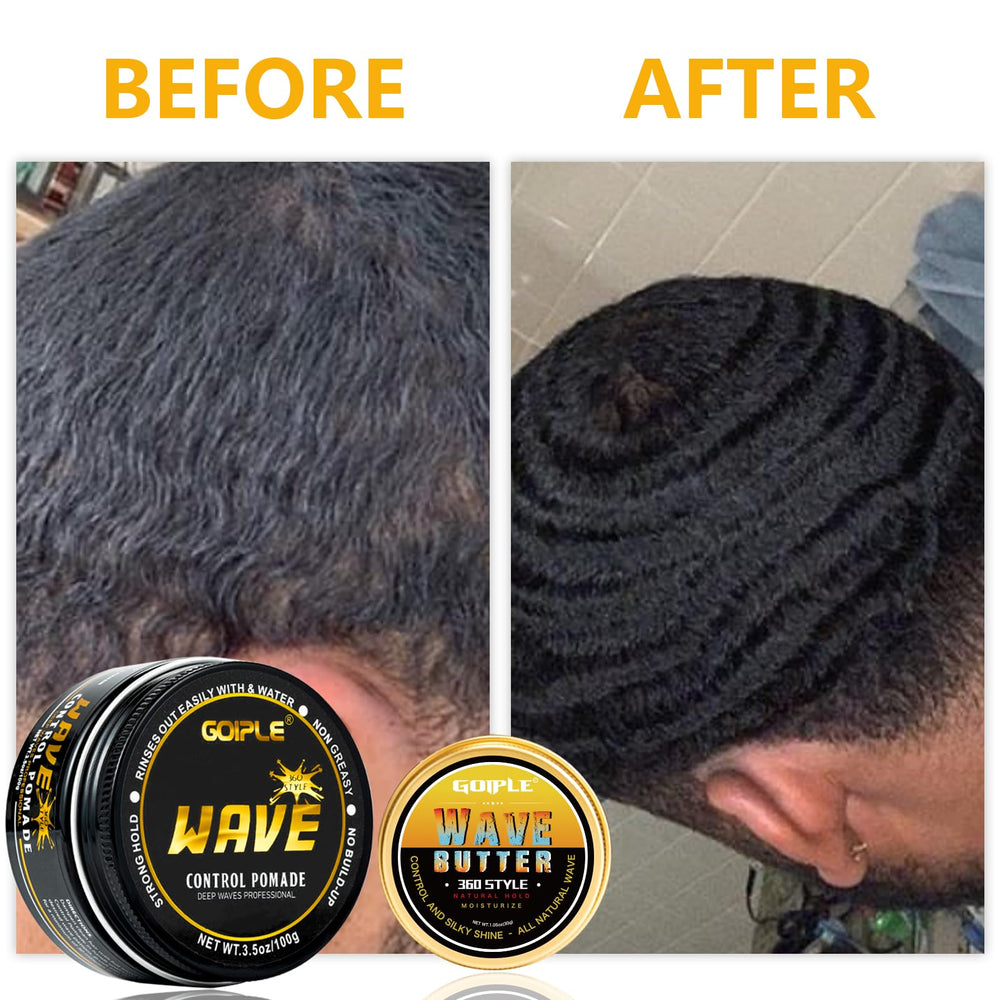 Goiple easy wash pomade packaging highlights quick cleanup after styling sessions.