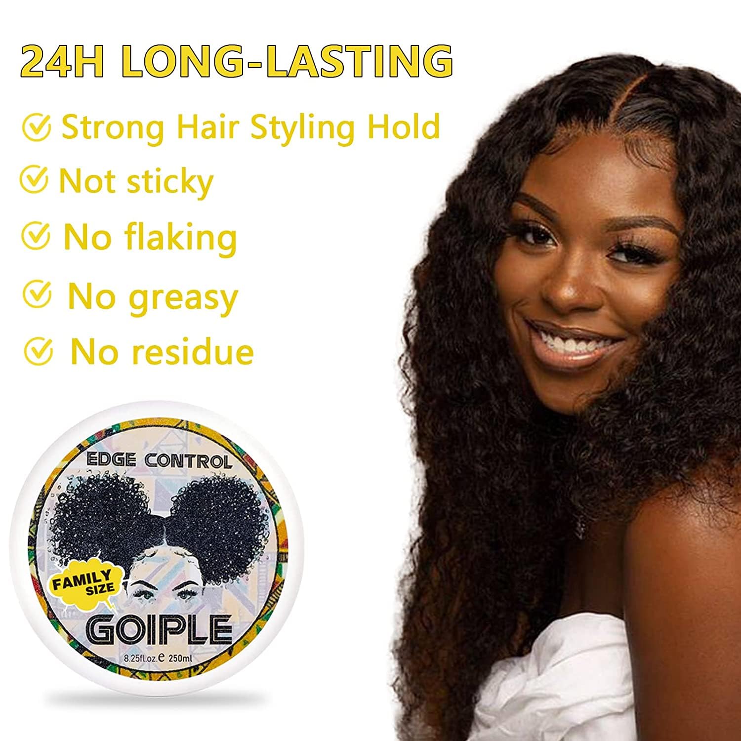 Goiple edge-control-wax edges-smoothing focuses on precise edge line control.