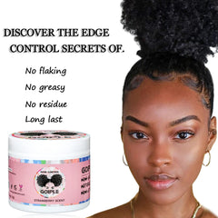 Goiple travel-size edge wax 0.7oz for on-the-go touch-ups.
