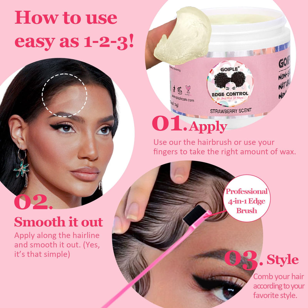 Goiple Elastic Wig Band reinforces secure wigs and braids for quick styling.