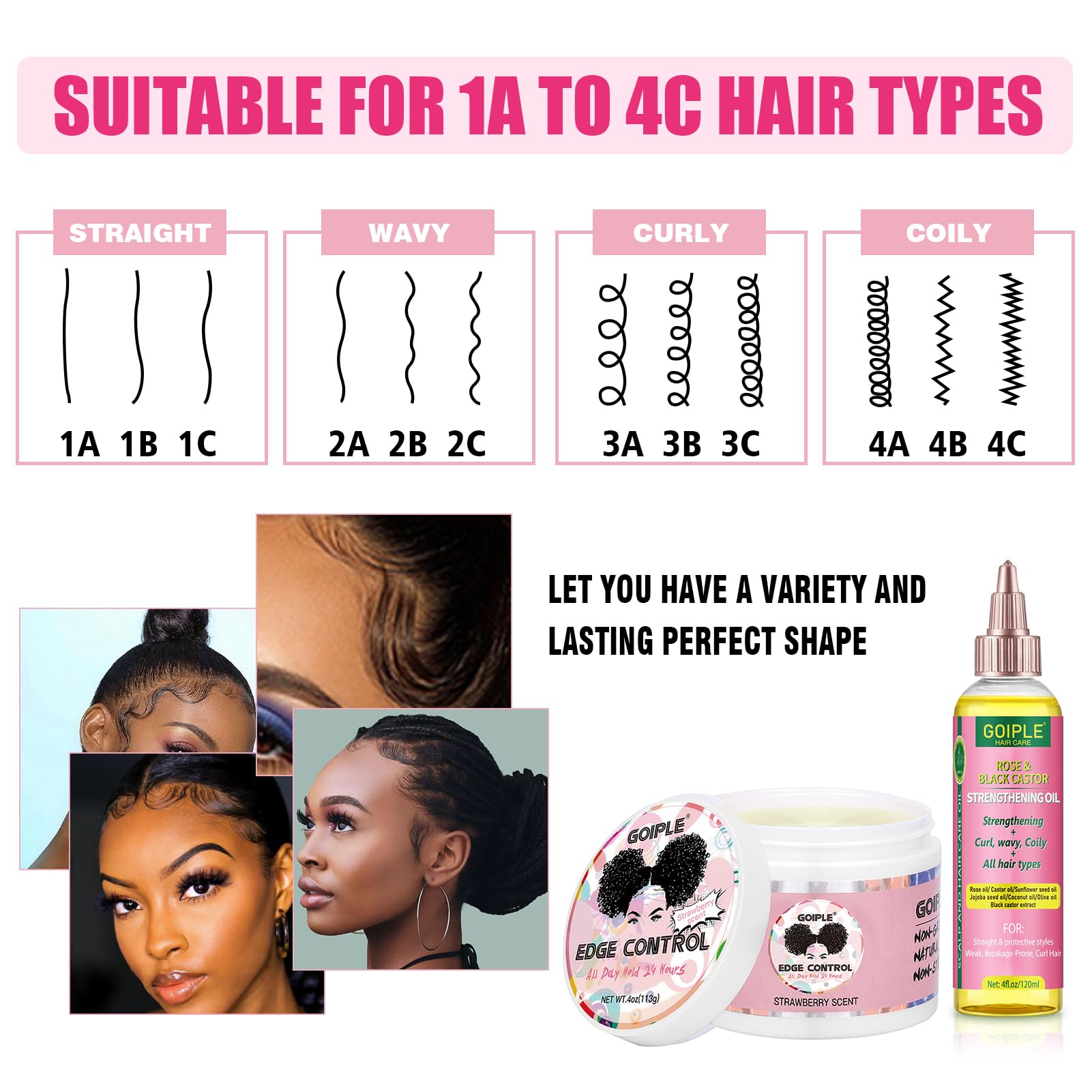 Goiple elastic-wig-bands secure wigs for secure, stylish fits