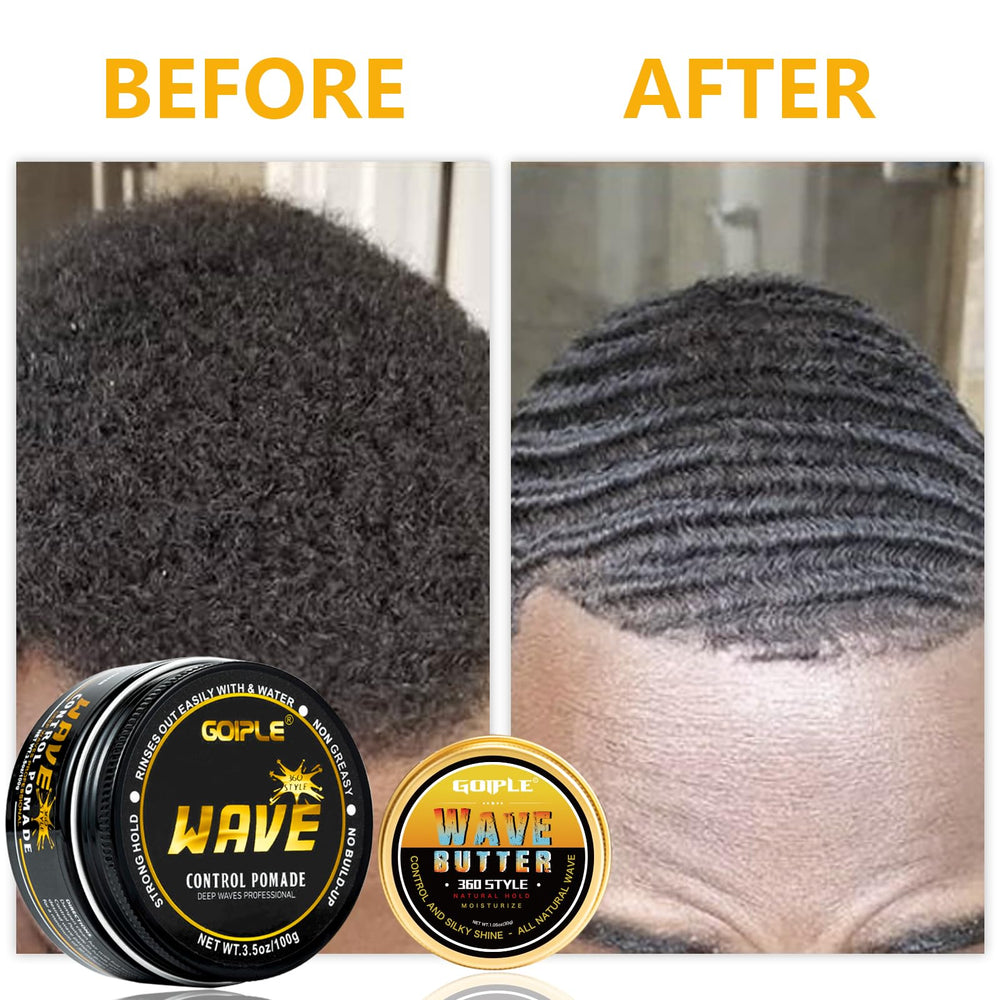 Goiple grease hair styling provides versatile styling without heaviness.