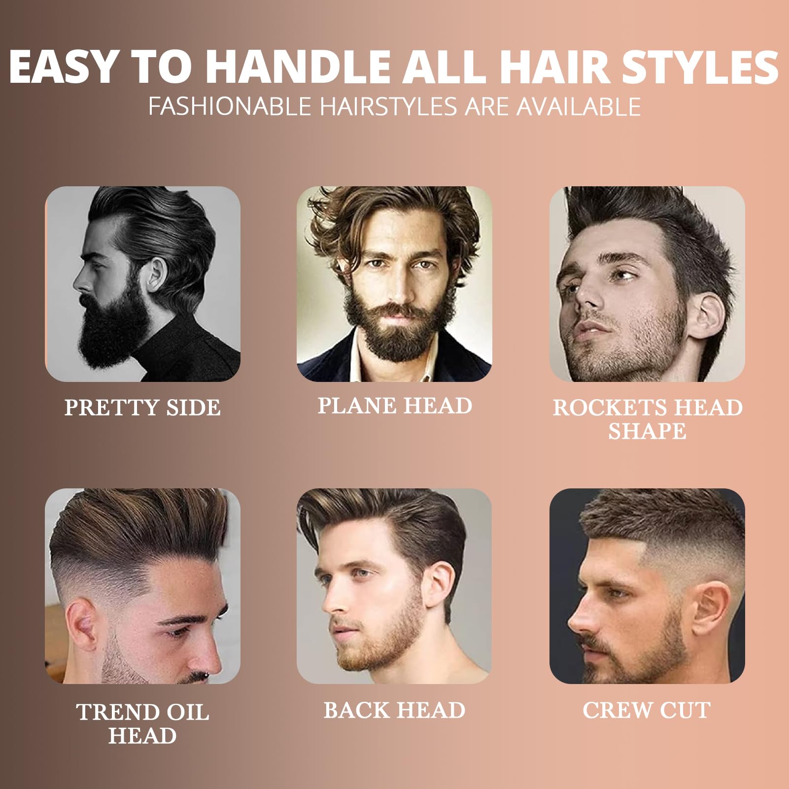 Goiple clay suitable for all men's hair types and lengths.